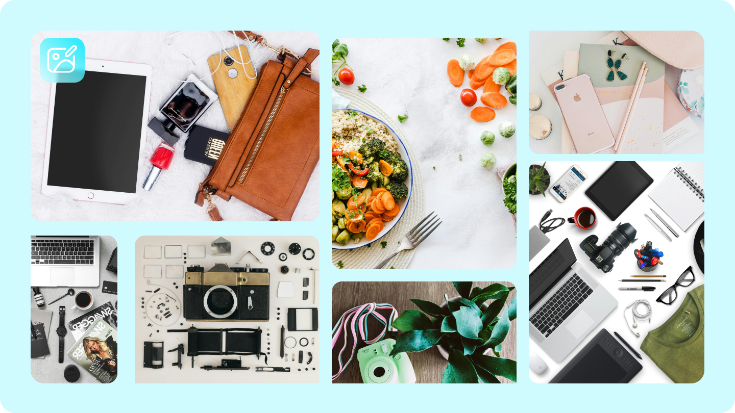 flat lay