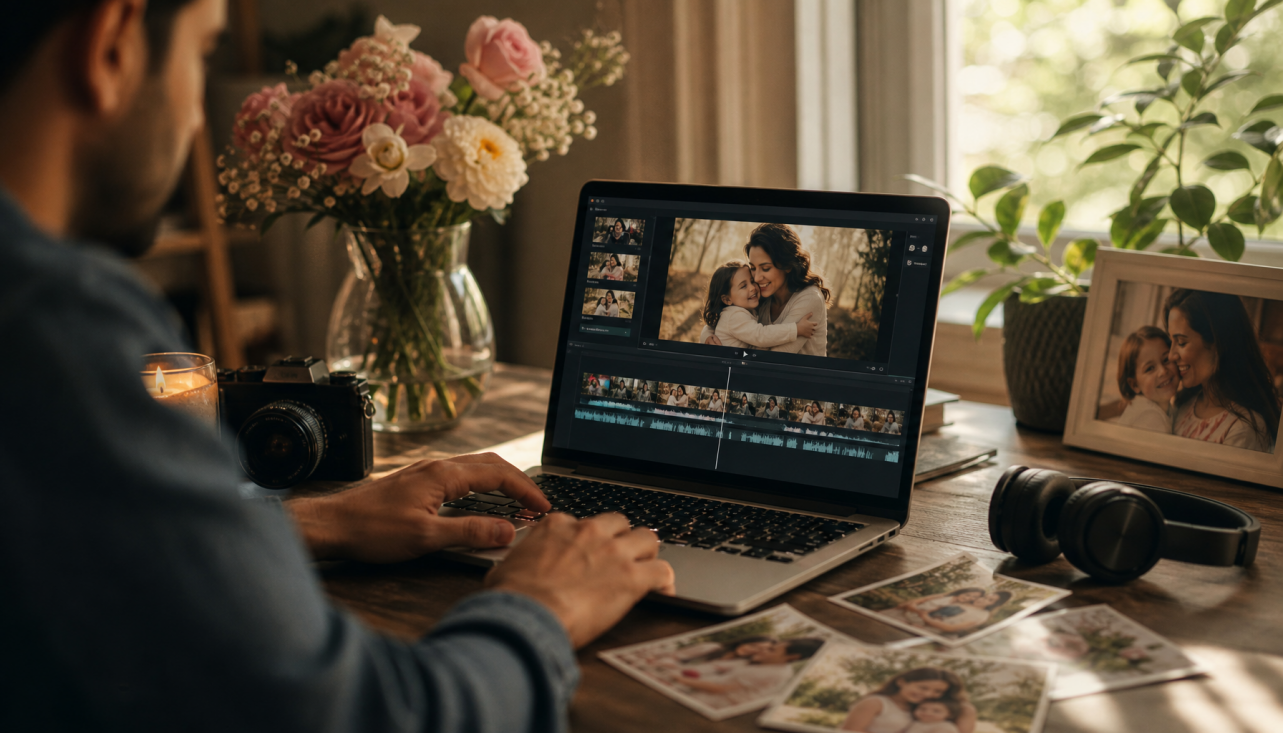 Mother’s Day Slideshow Video Tutorial: Turn Photos Into a Cinematic Memory
