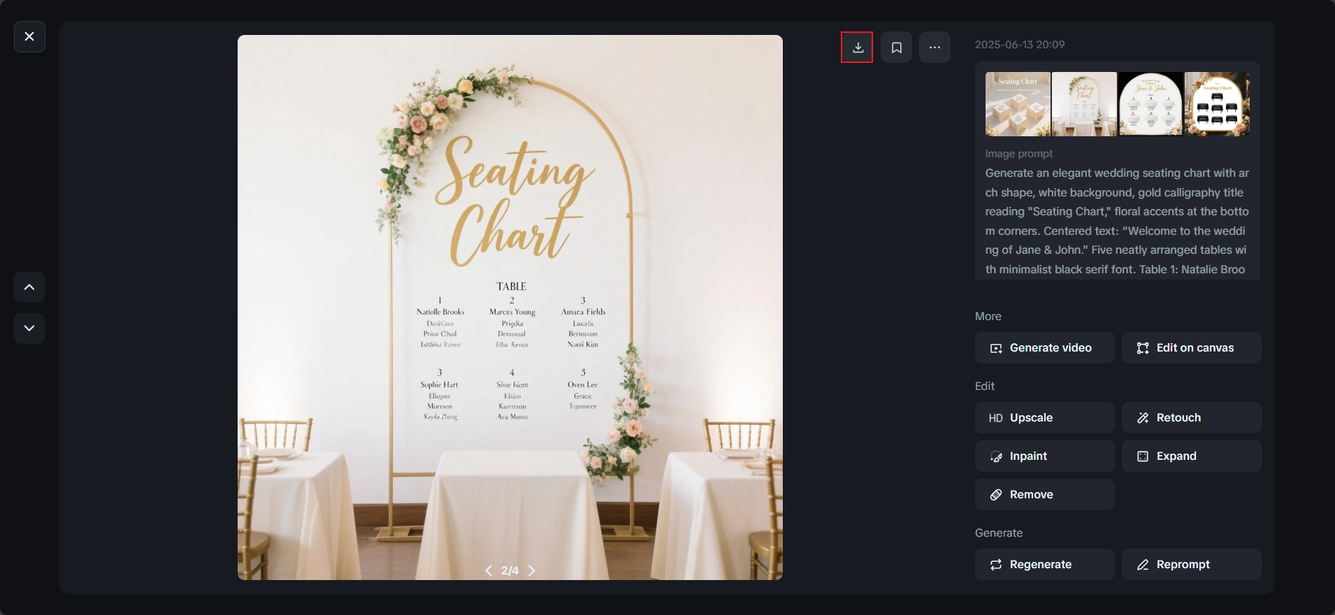 wedding seating chart maker