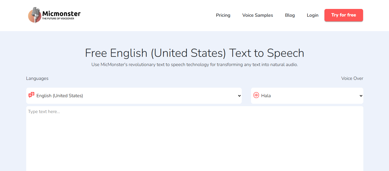 Интерфейс Micmonster
