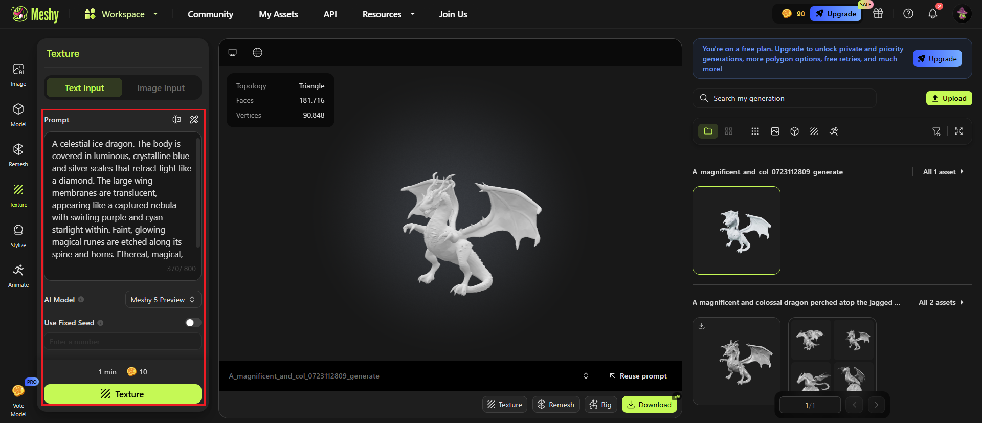 Meshy AI 3D Maker