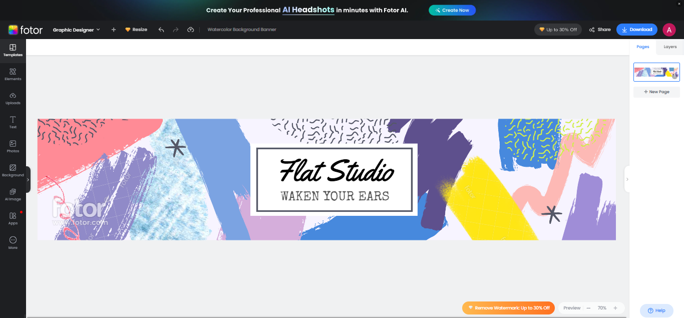 make a SoundCloud banner