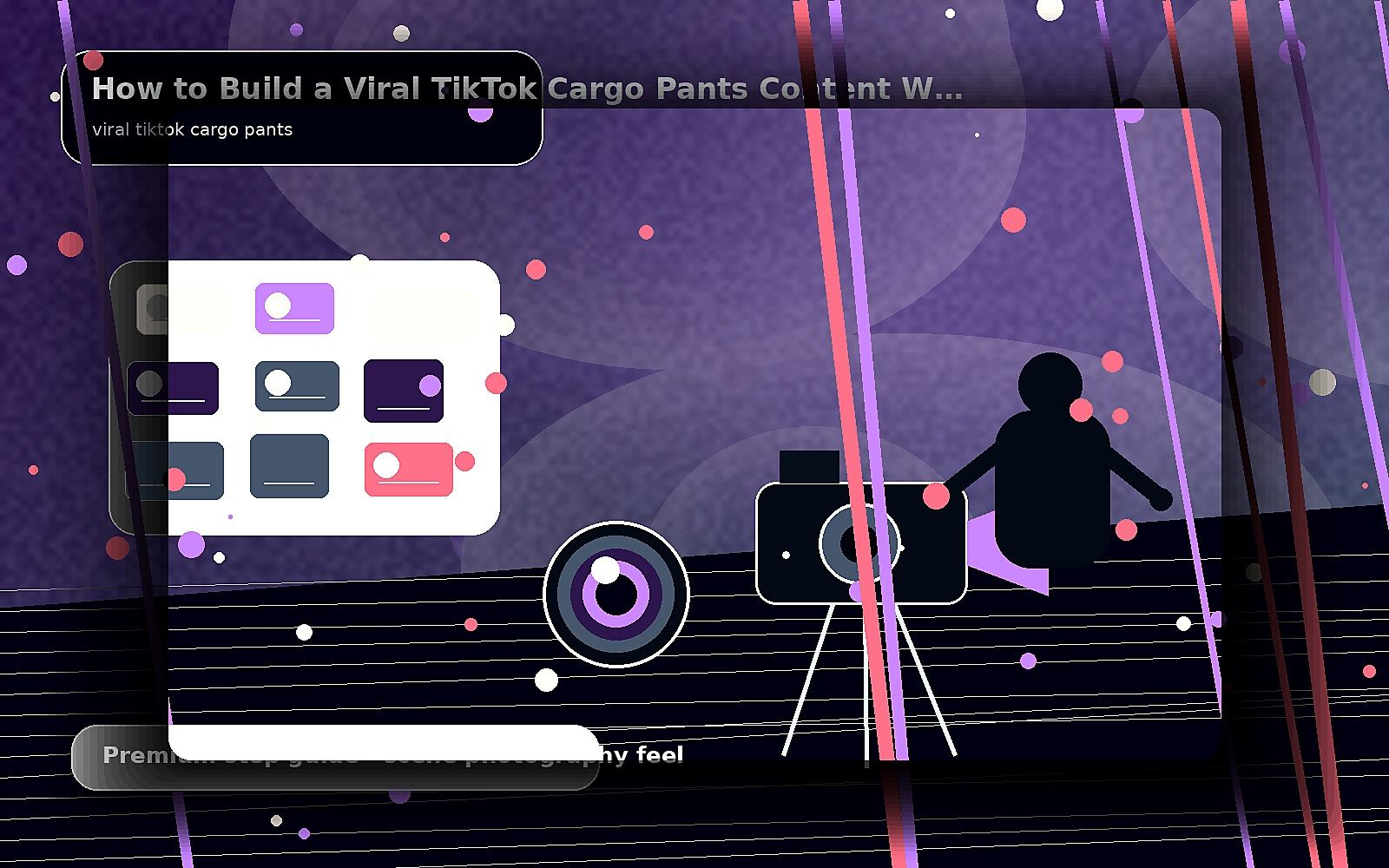 How to Build a Viral TikTok Cargo Pants Content Workflow in Pippit — premium scene image for viral tiktok cargo pants