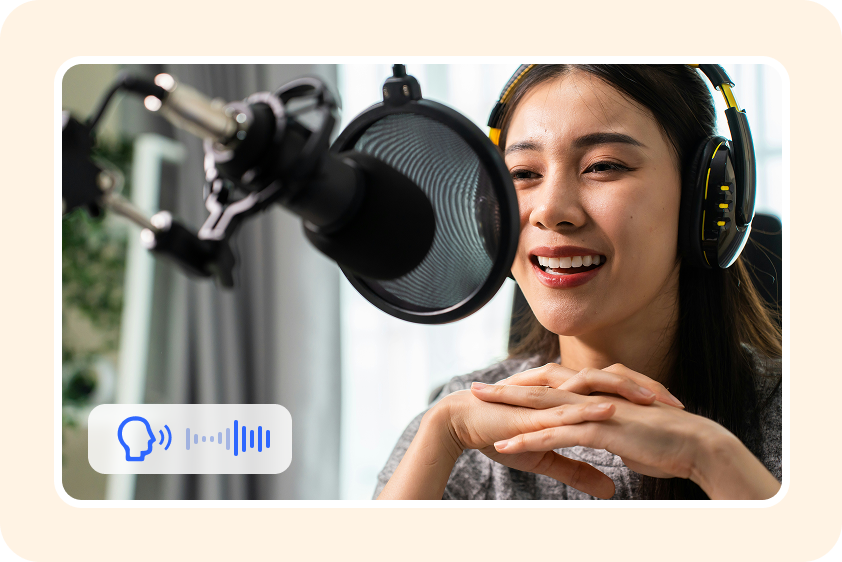 Generating professional AI character voices in CapCut