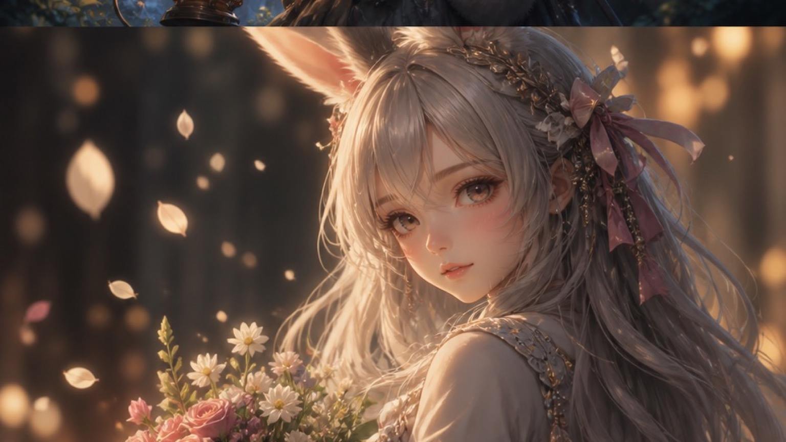 AI Bunny Girl Generator - Portret de fată iepuraș terminat