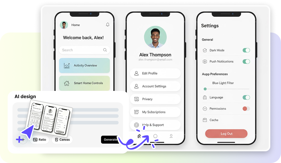 Conversion d'image en interface utilisateur