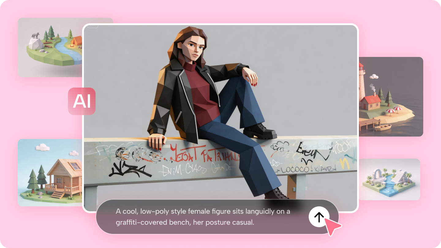 3D Low Poly: Crie modelos otimizados prontos para jogos com mais rapidez e inteligência