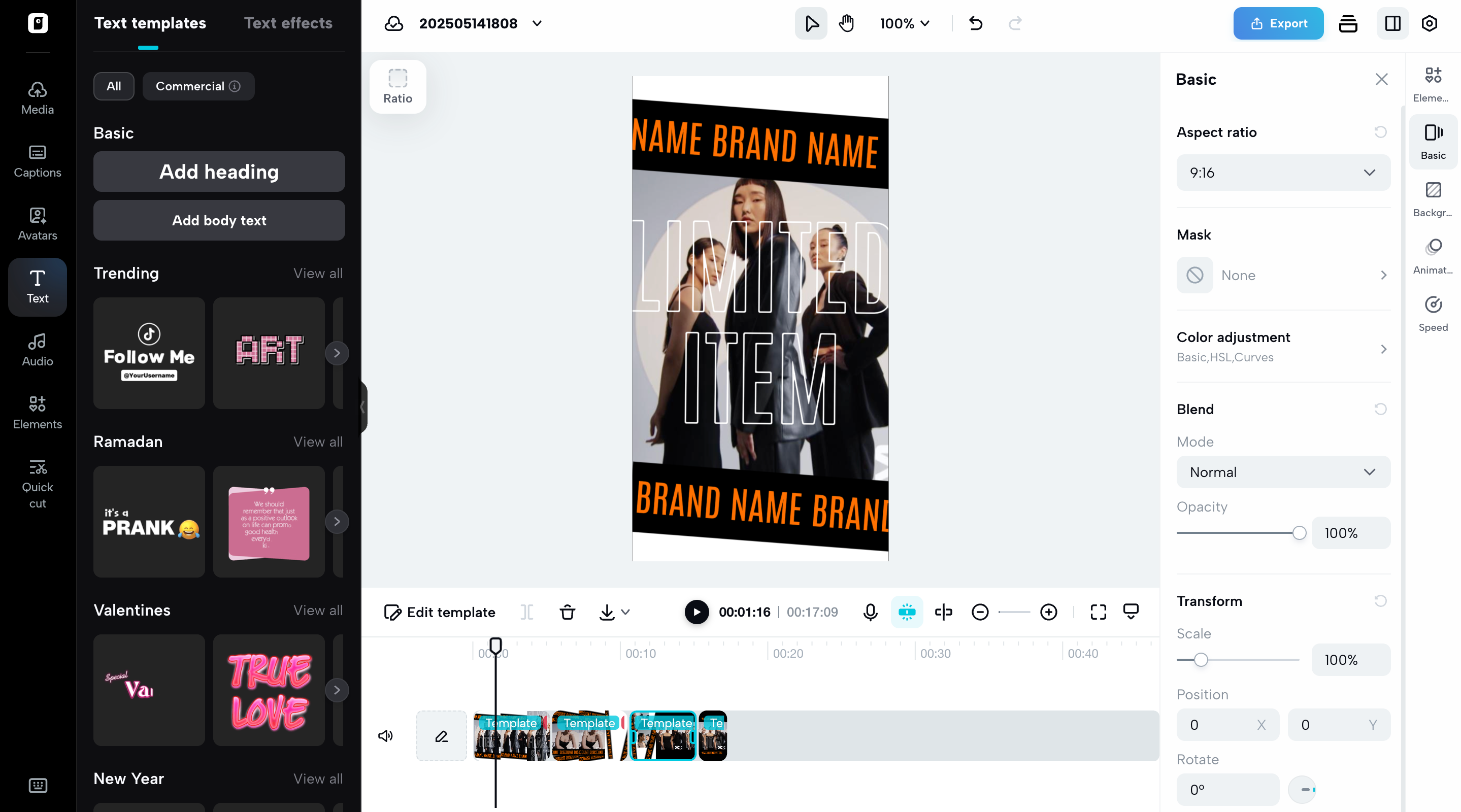 Edit and refine your video