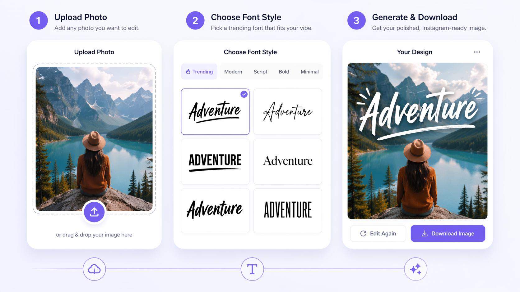 16: 9 wie man einen Instagram-Trend-Schriftbild-Workflow erstellt
