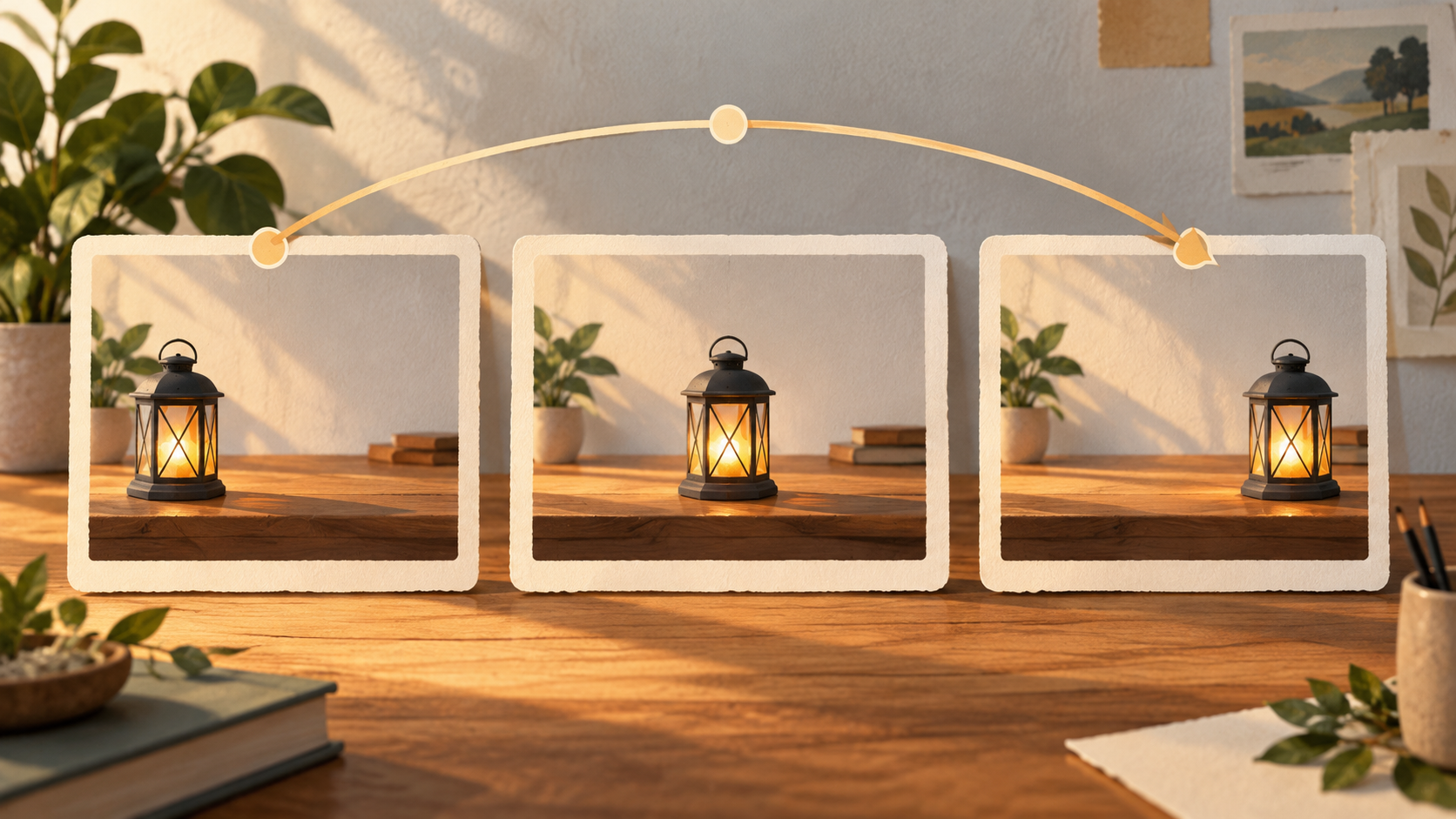 Plan First and Last Frames for a Plausible AI Video Transition