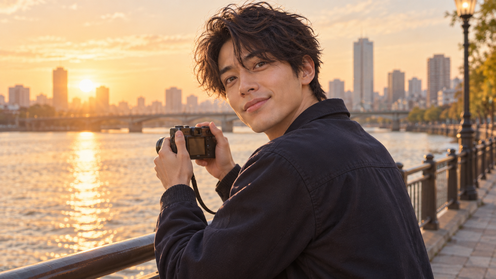 Chappy gijinka sunrise photo walk