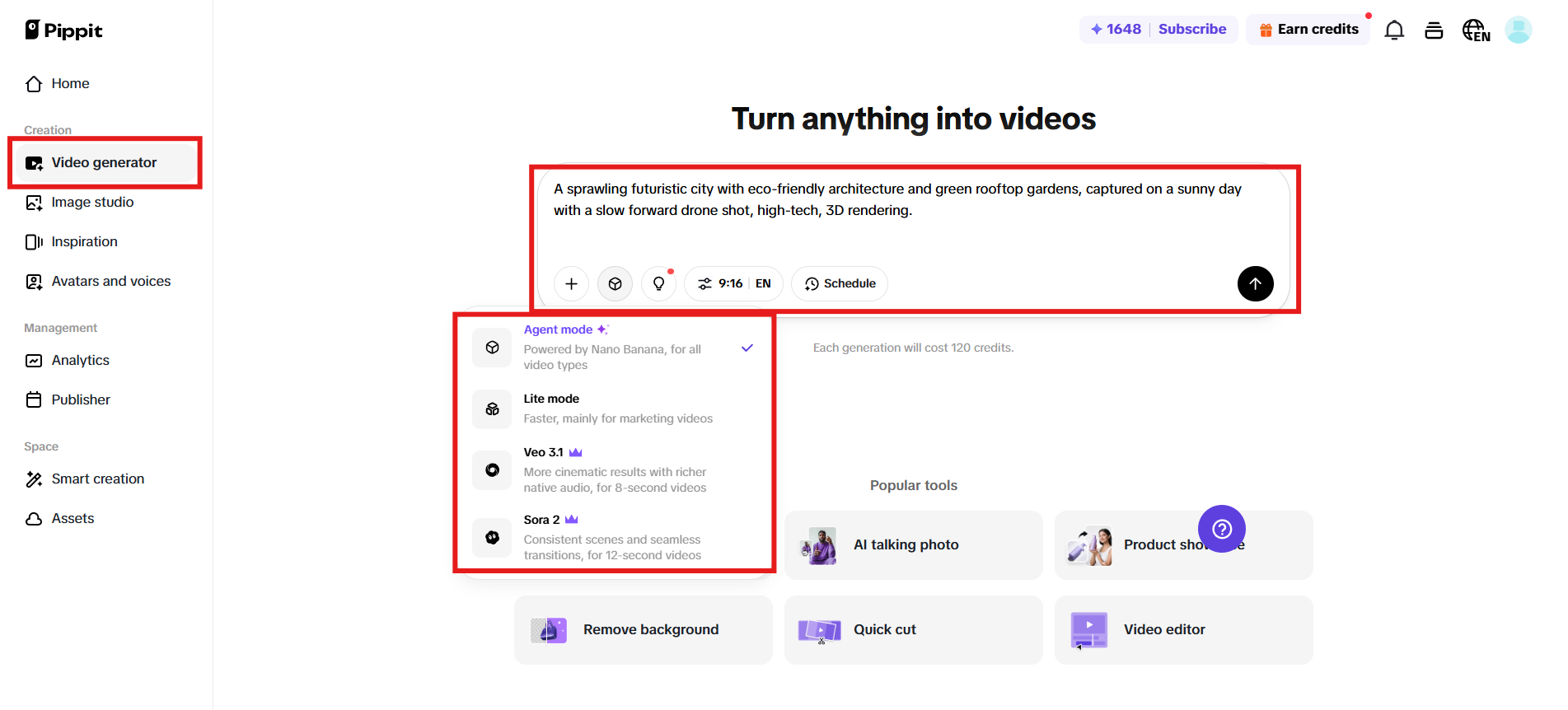 Open Video generator