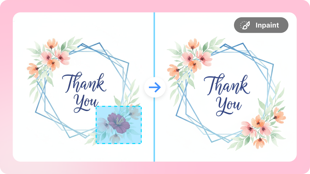 reka bentuk kad ucapan terima kasih