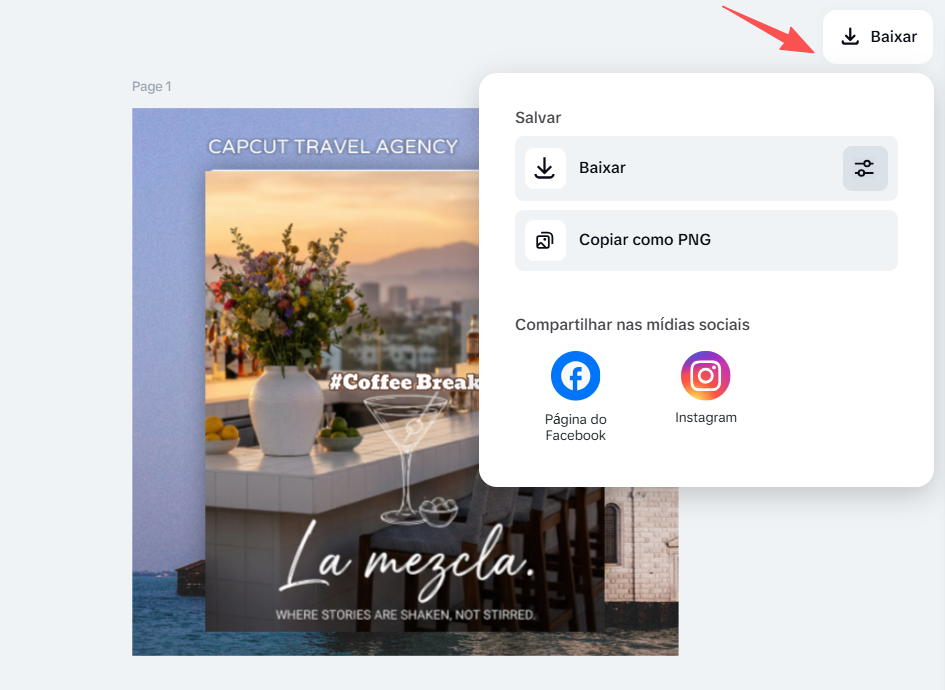 baixar e compartilhar