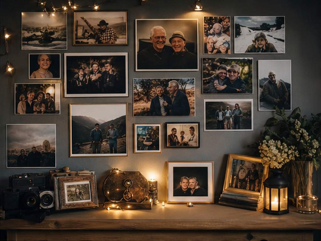 AI Tribute Video prompt Beispiel 3 - Freundschaftserinnerungsvideo