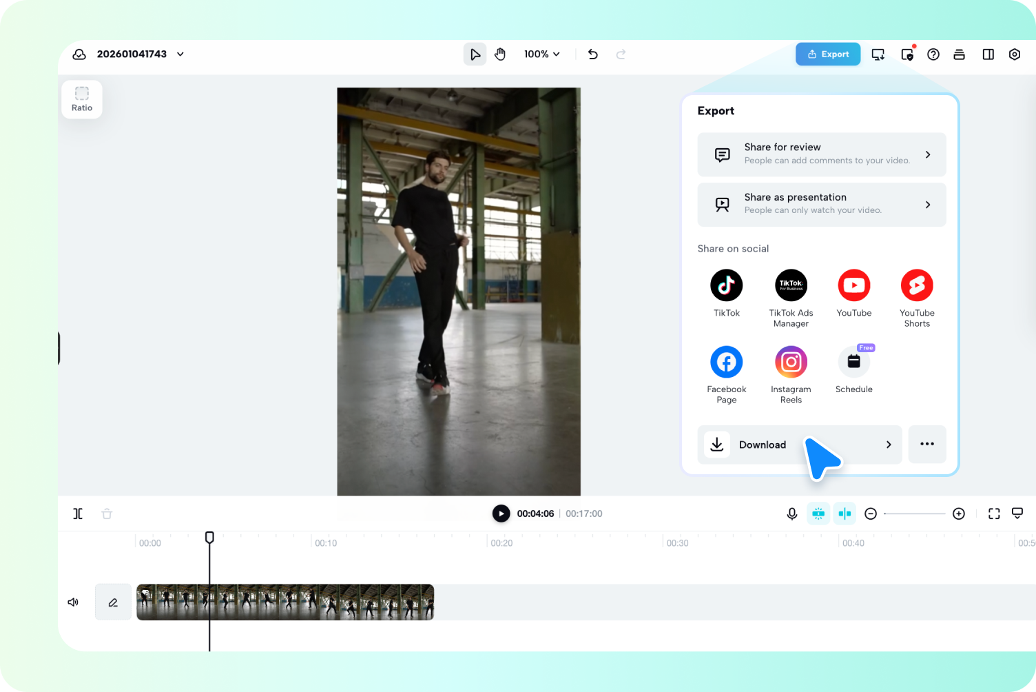 export video