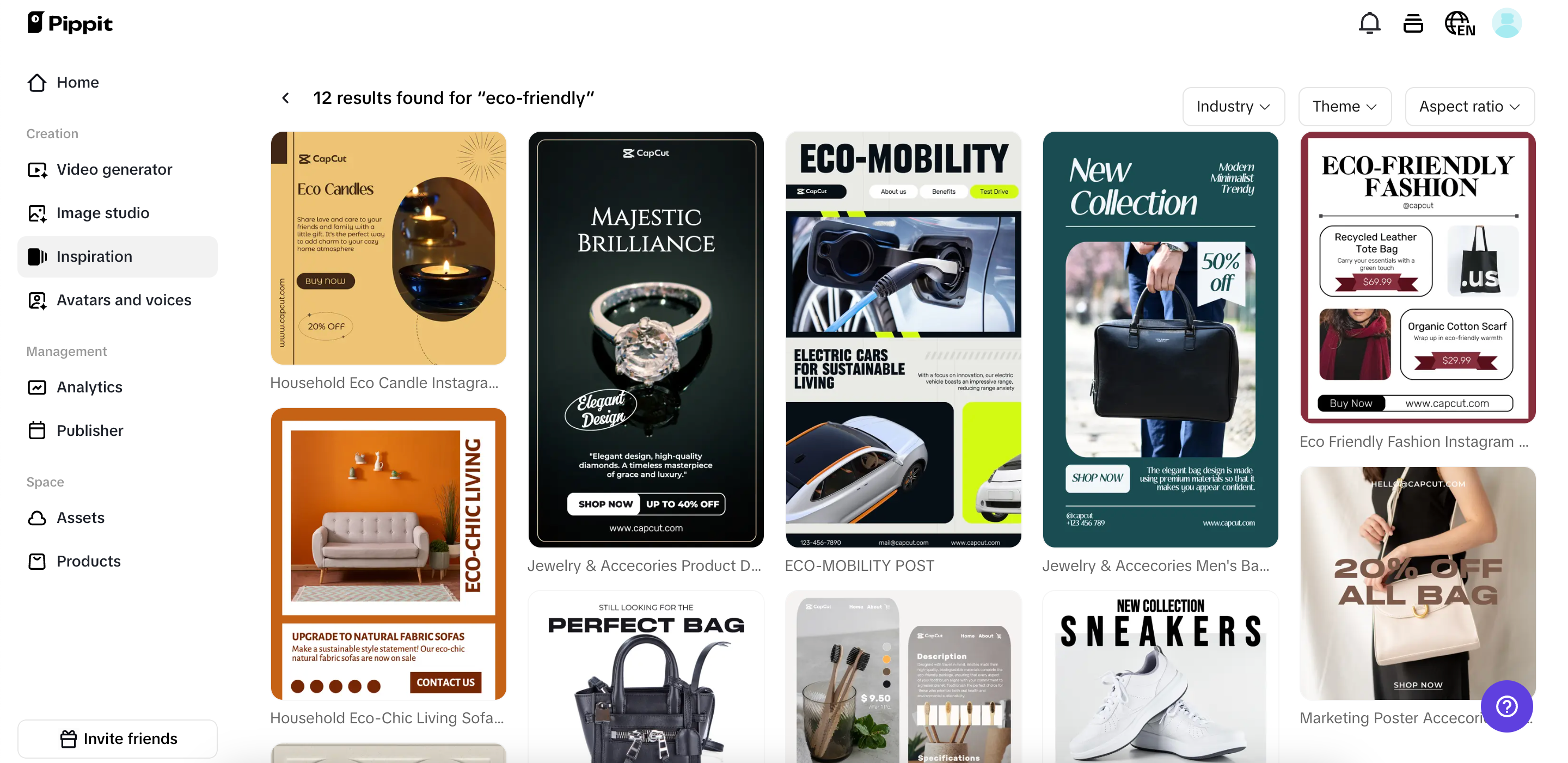 Numerous easy to edit templates