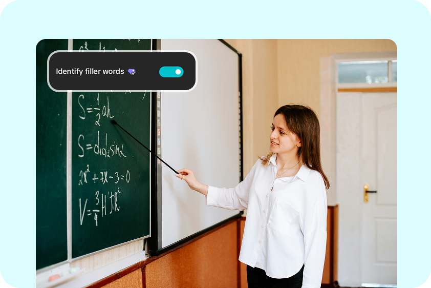 Clean up e-learning videos