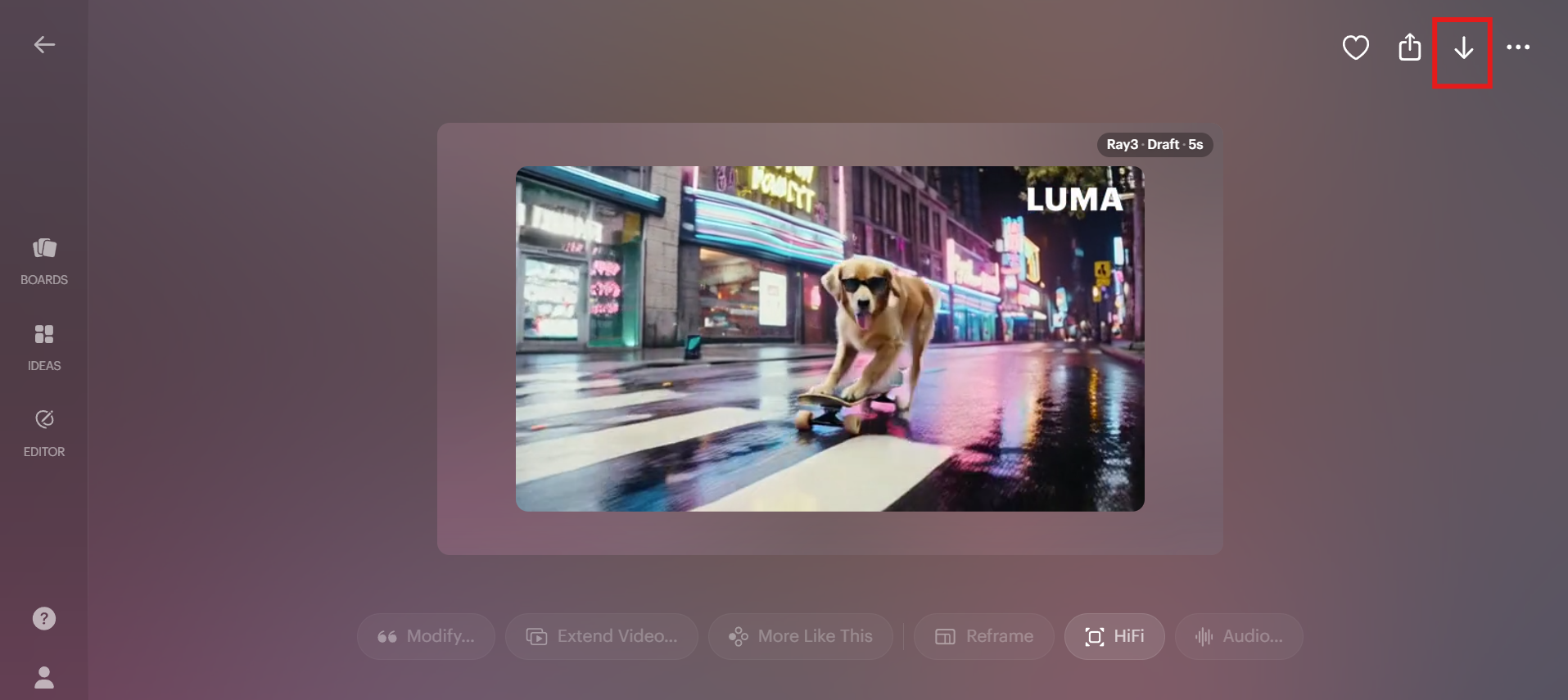 Download video