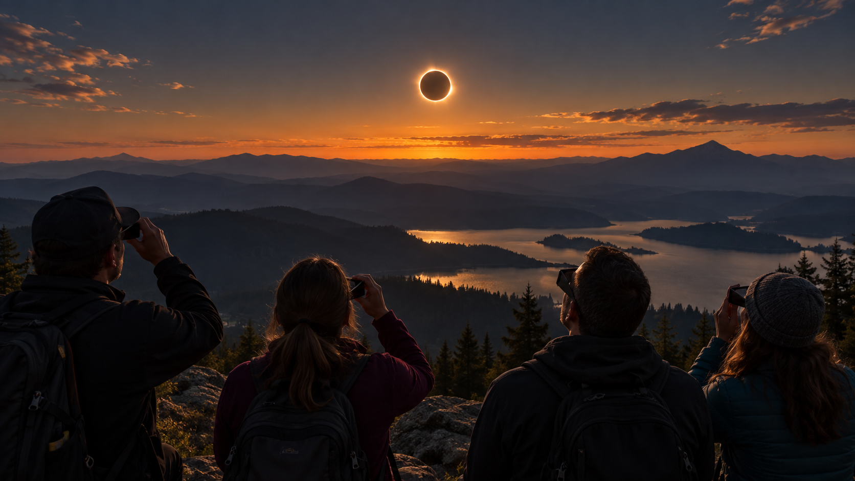 Die Sonne wird trüb Video: Letzter Lichtring