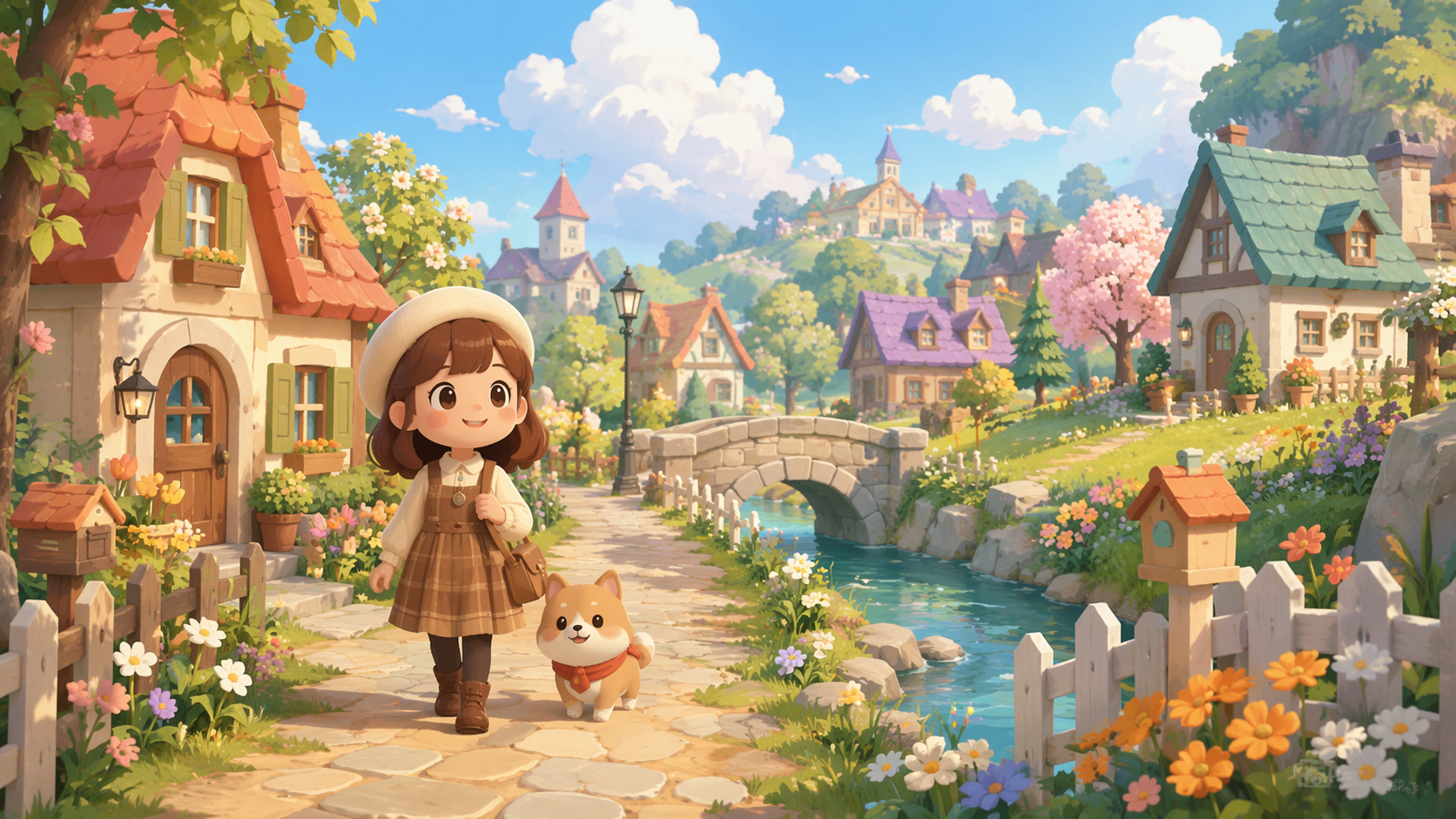 Dreaminaどうぶつの森フィルタープロンプトの例4:クリエイティブなどうぶつの森フィルターバリエーション