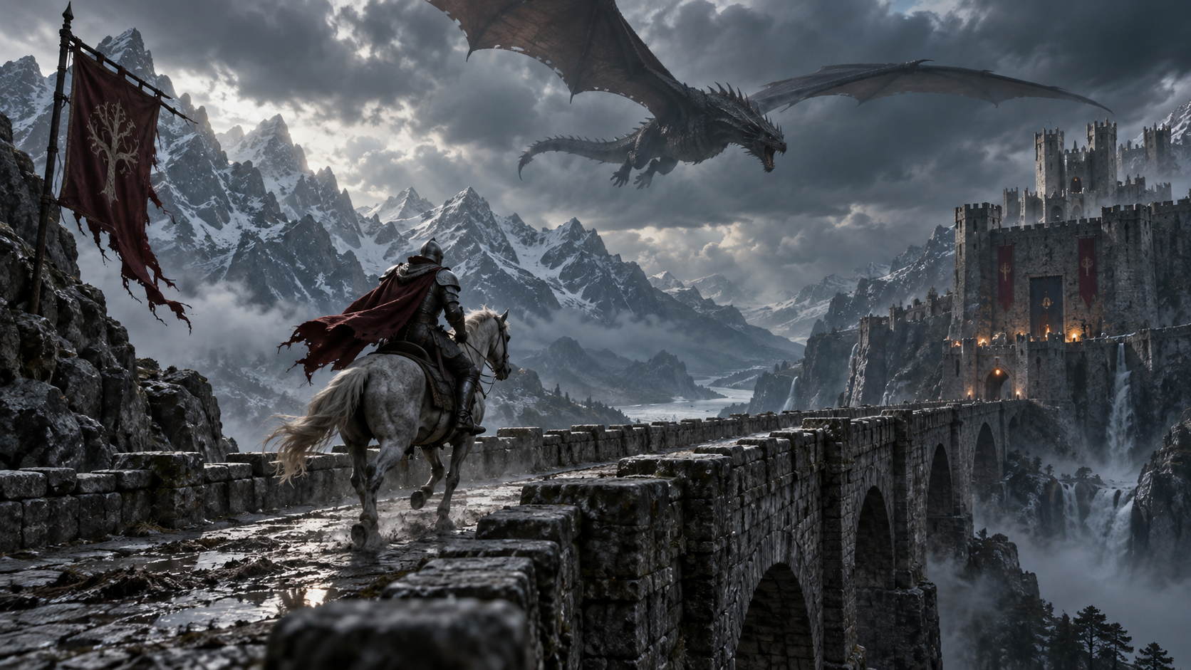 Knight Meets Dragon AI Video 2