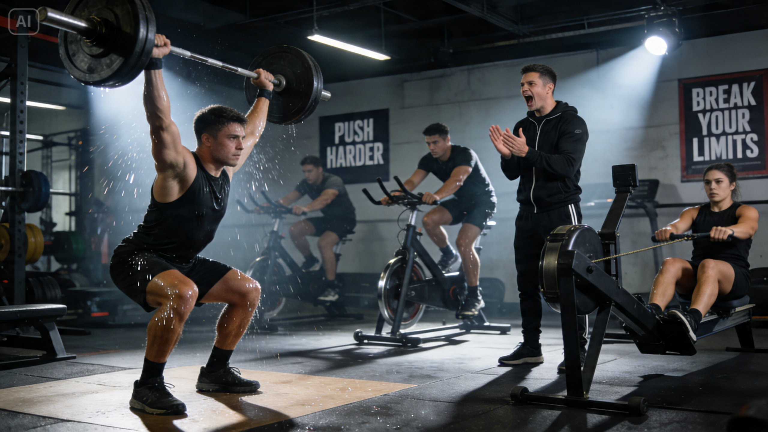 Promo-Video für das Fitnessstudio