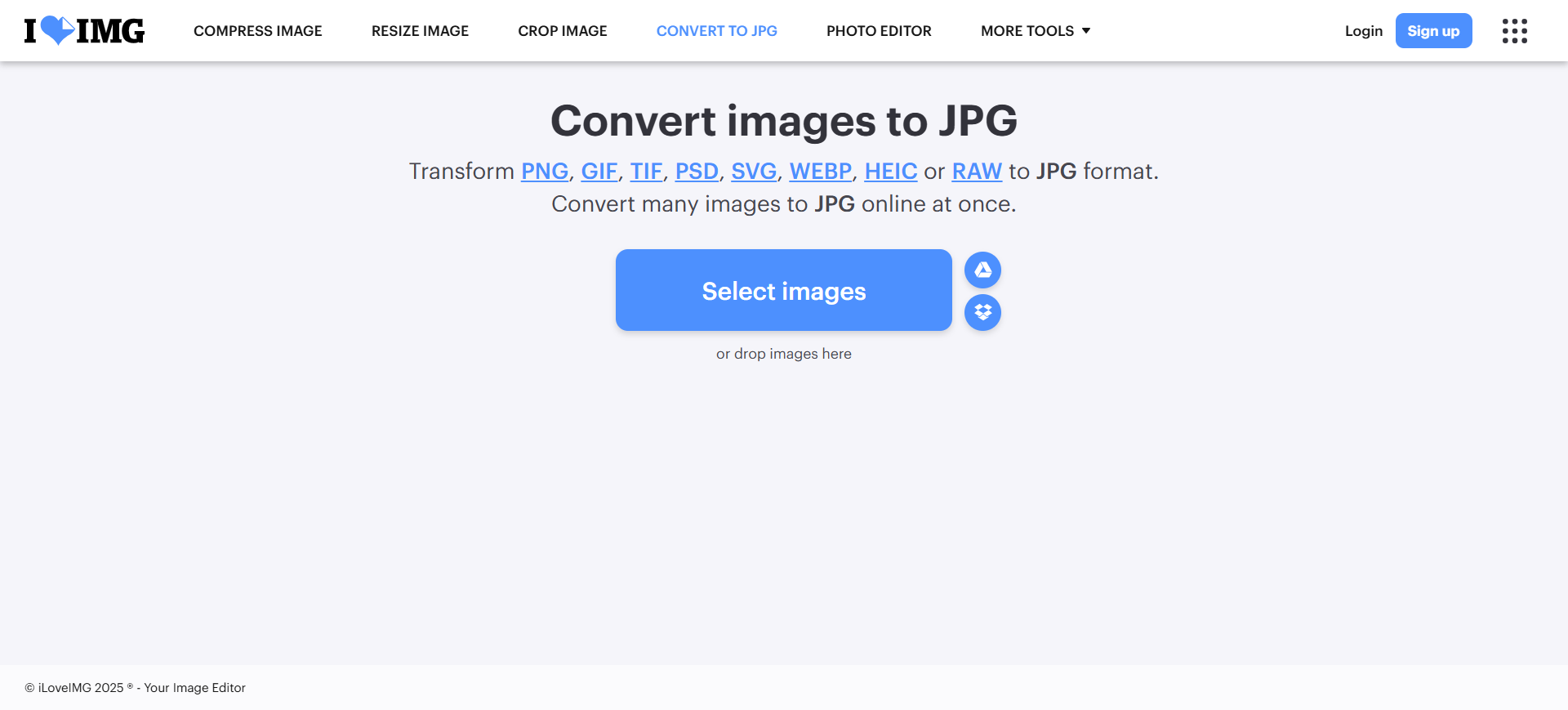 online converter HEIC to JPEG