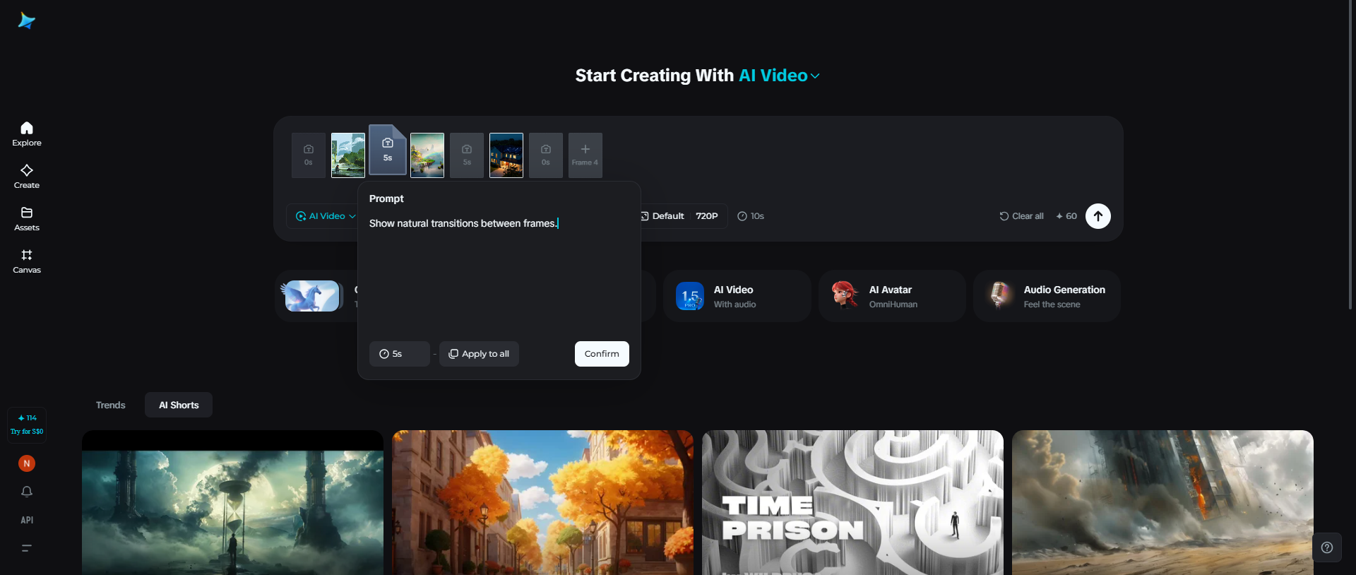 マルチフレーム