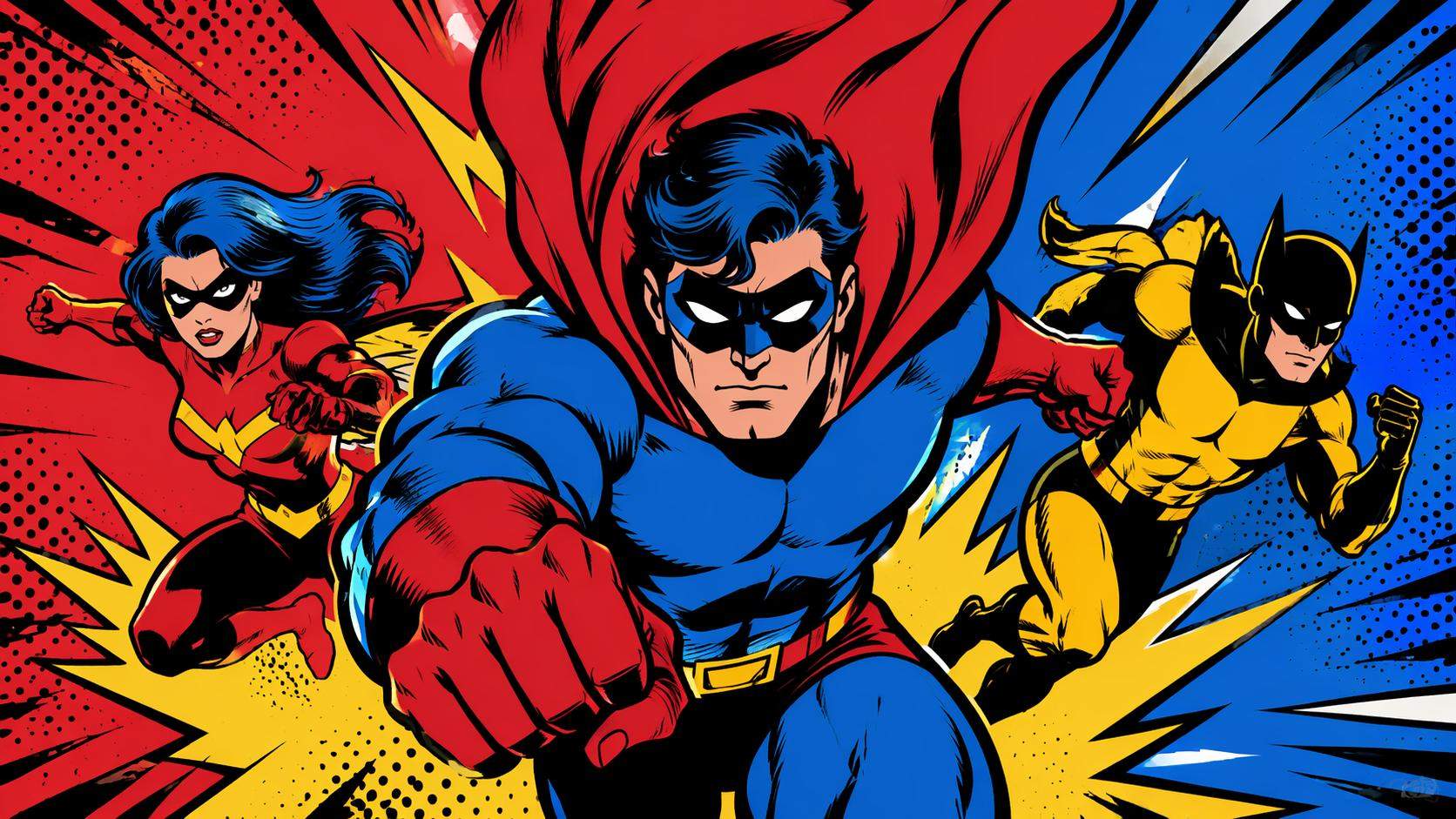 Dreamina comic book filter 16:9 hero image