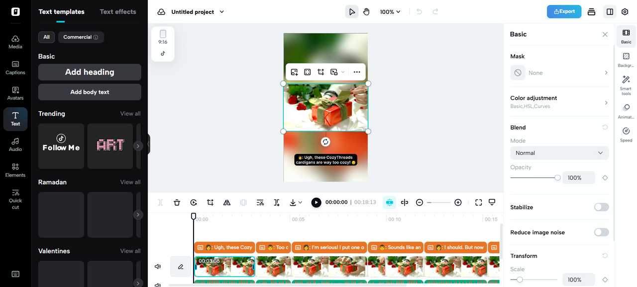 AI editing tools