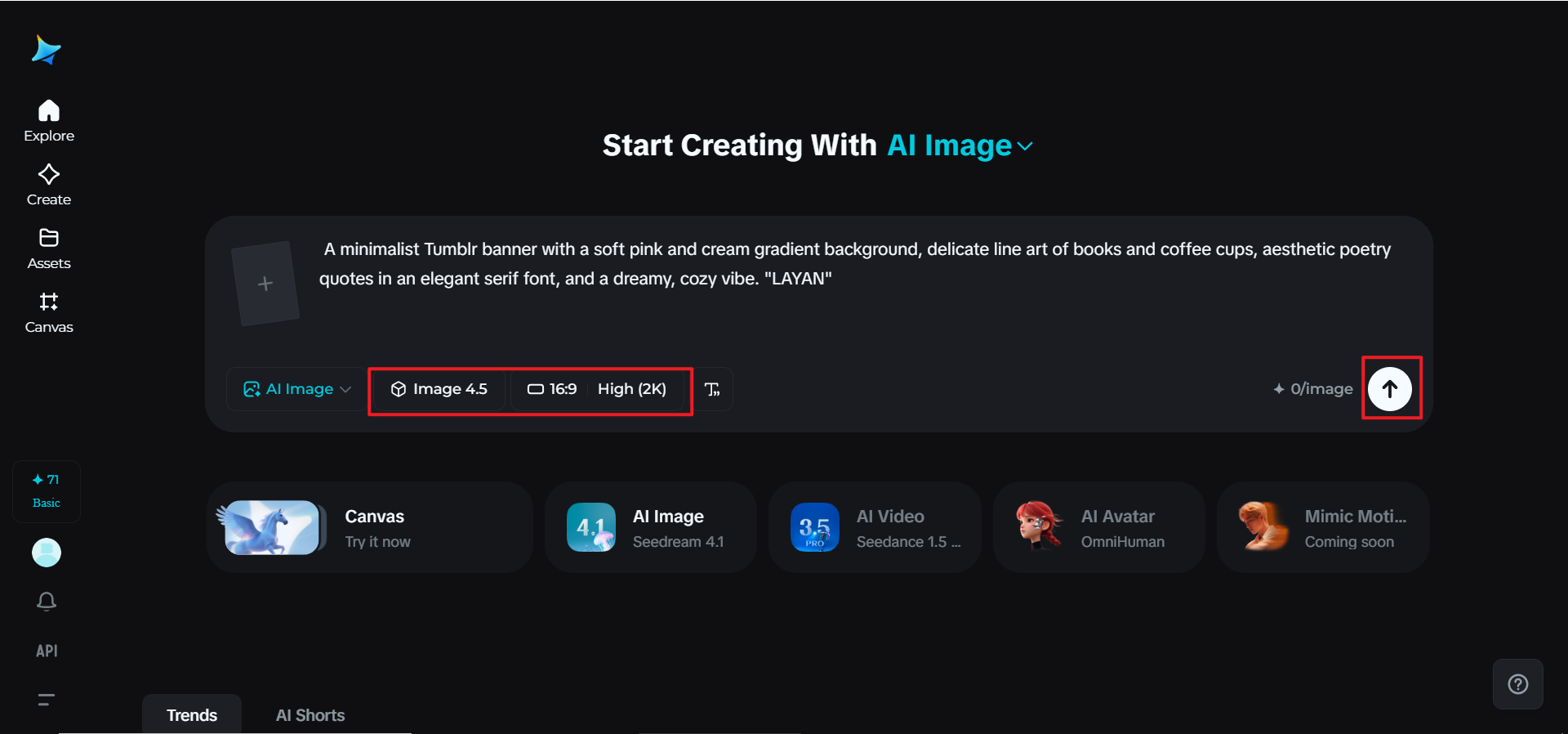 Generate your banner