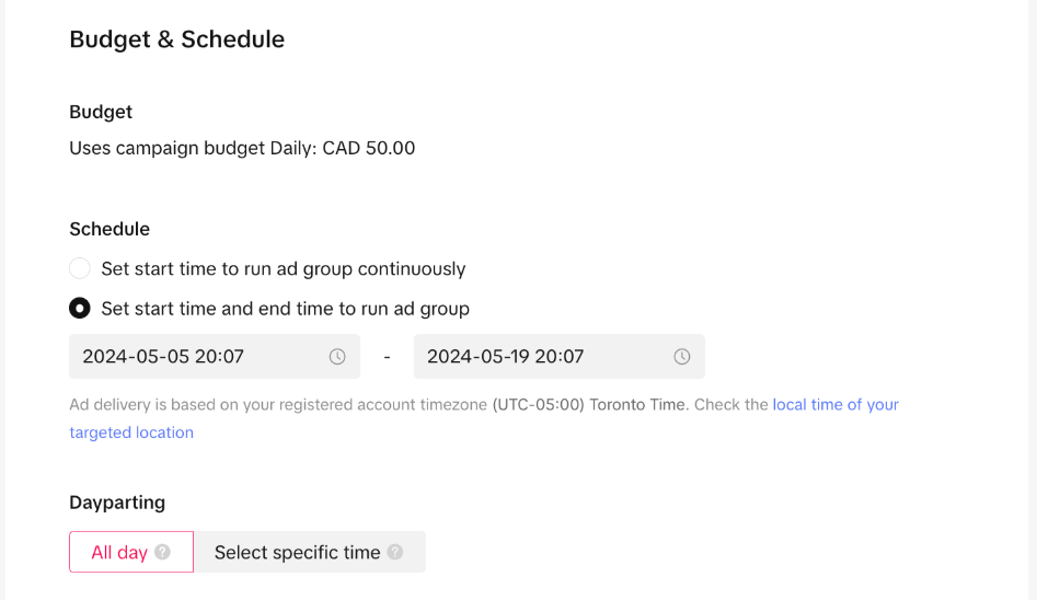 Define your target audience and budget