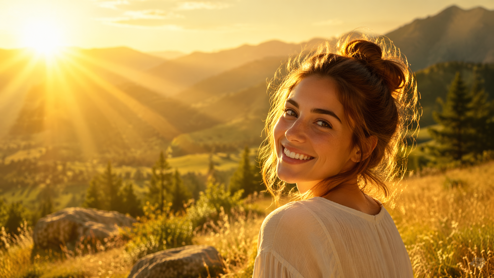 Dreamina add sun rays to photo 16:9 AI-generated hero image