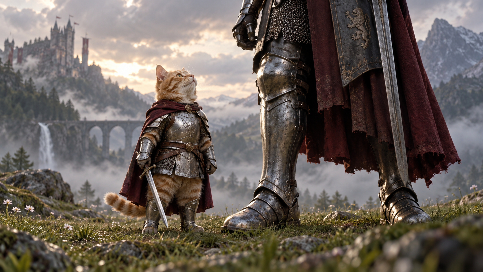 knight cat ai video generator cover