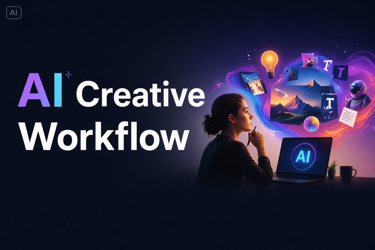 A creative AI workflow