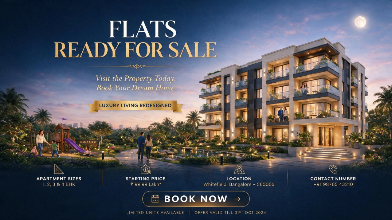 Prompt for real estate poster