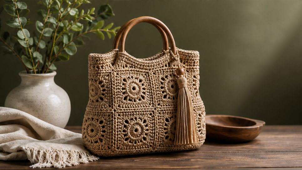 Product Photos Without A Photographer — Styled Bag Composition