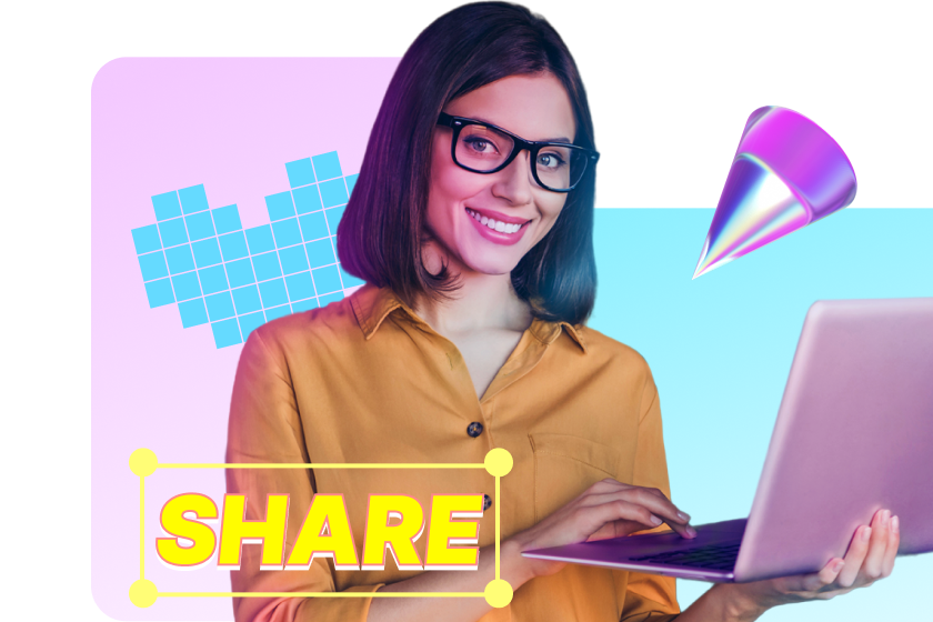 Pasul 3. Distribuiți videoclipul sau linkul de recomandare și invitați utilizatorii noi să se aboneze la CapCut Pro și să câștigați bani.