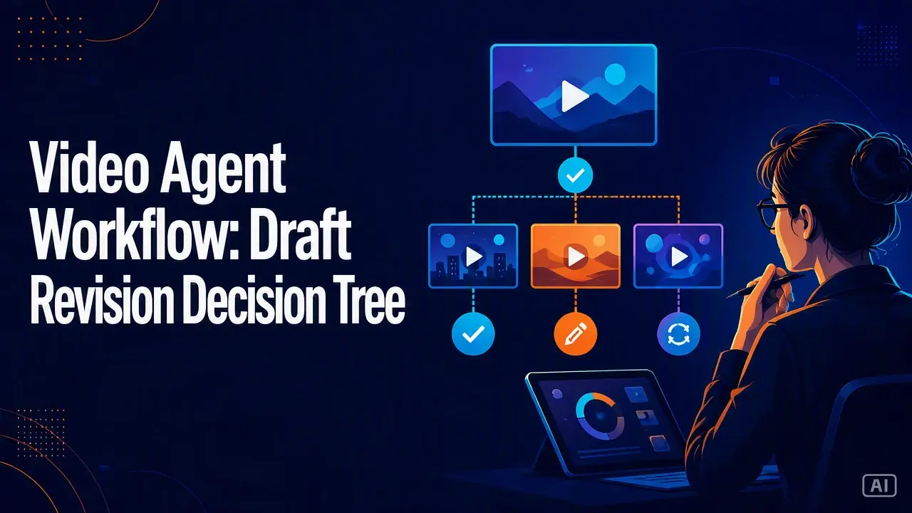 Editorial cover for Video Agent Workflow: Draft Revision Decision Tree