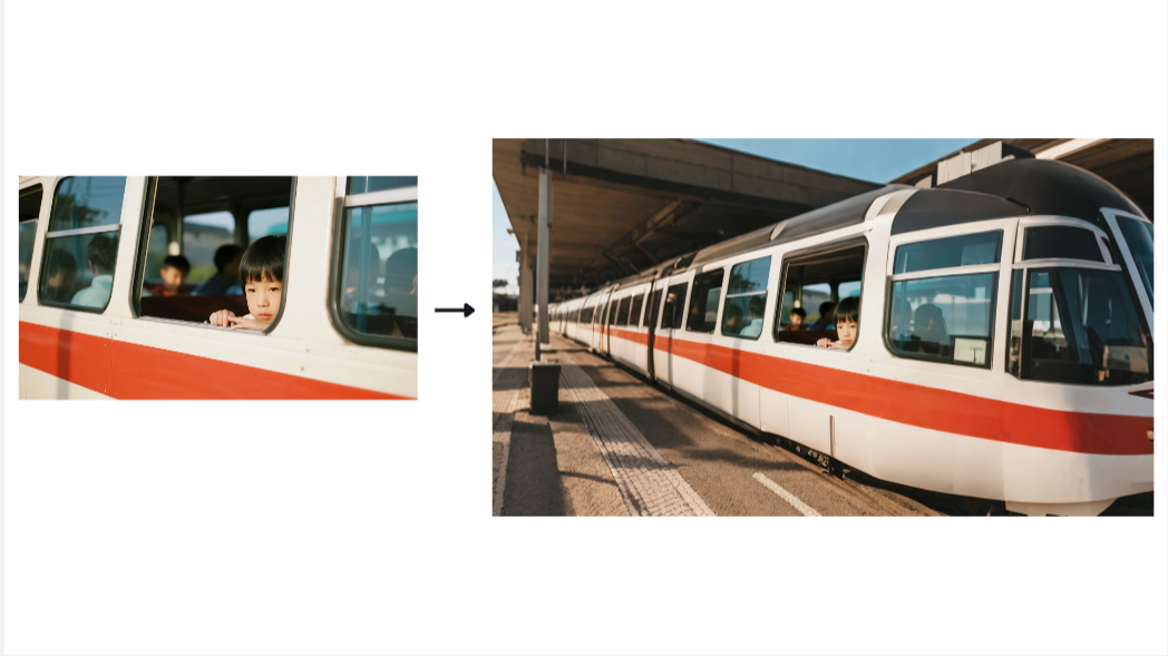 Expand feature in Dreamina