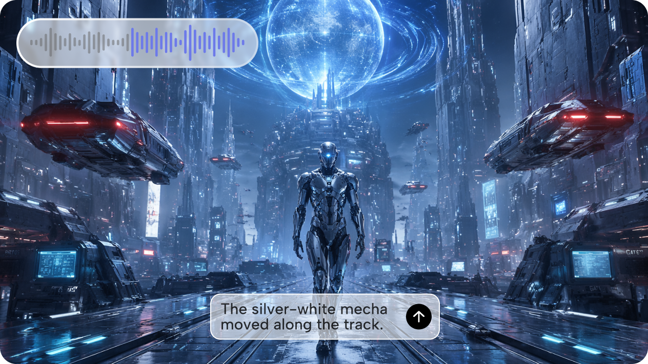 Genere videos de ciencia ficción que se sincronicen con su propio audio