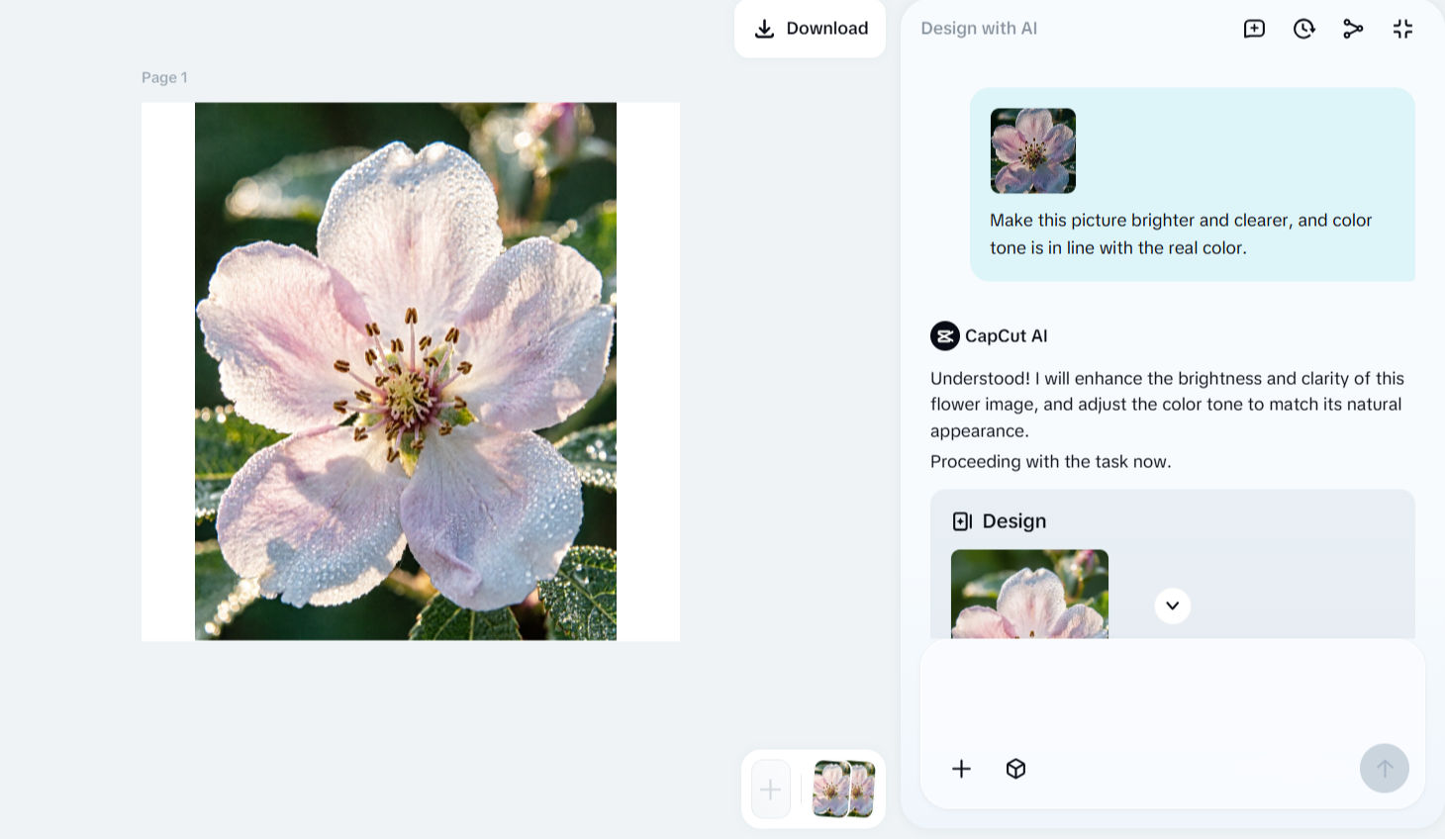 Use AI conversation tool