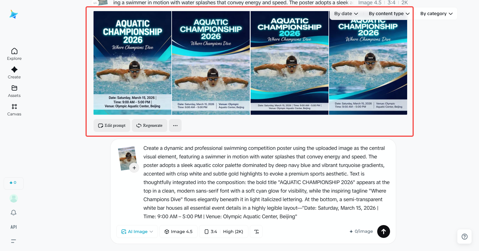 Pag-edit at pagpapahusay ng larawan sa Dreamina