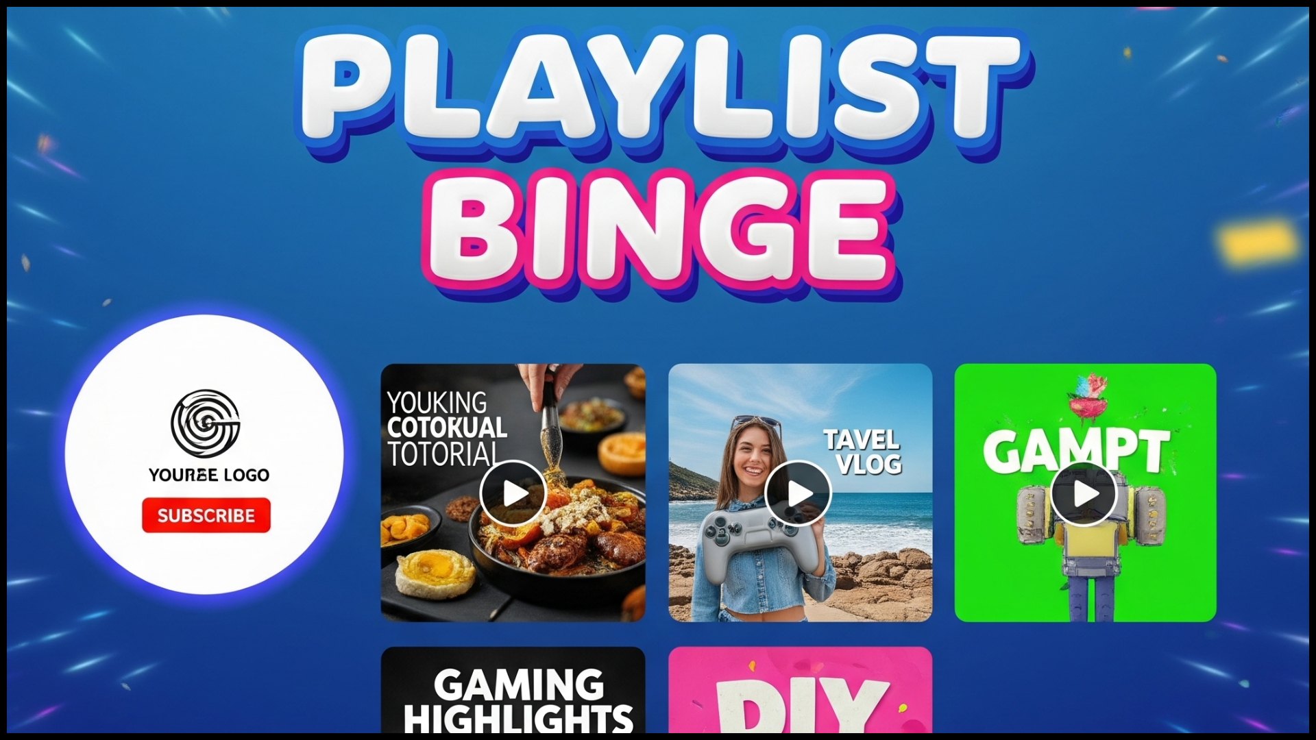 The playlist ending screen