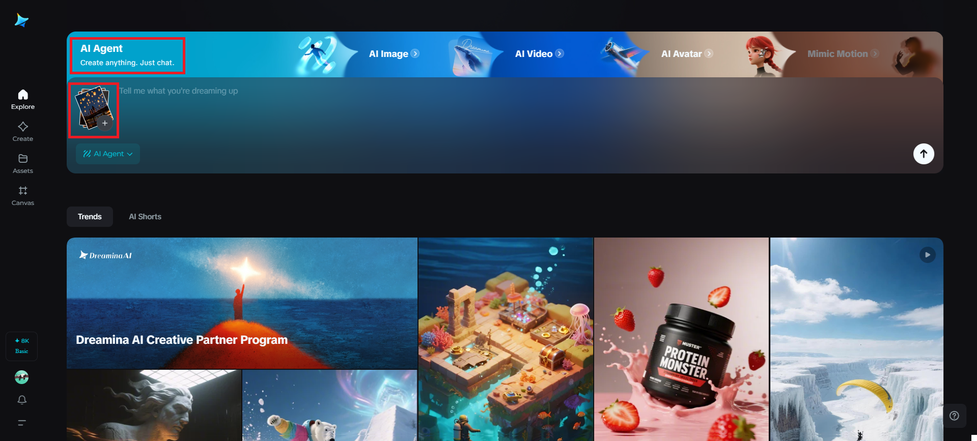 Upload your reference images