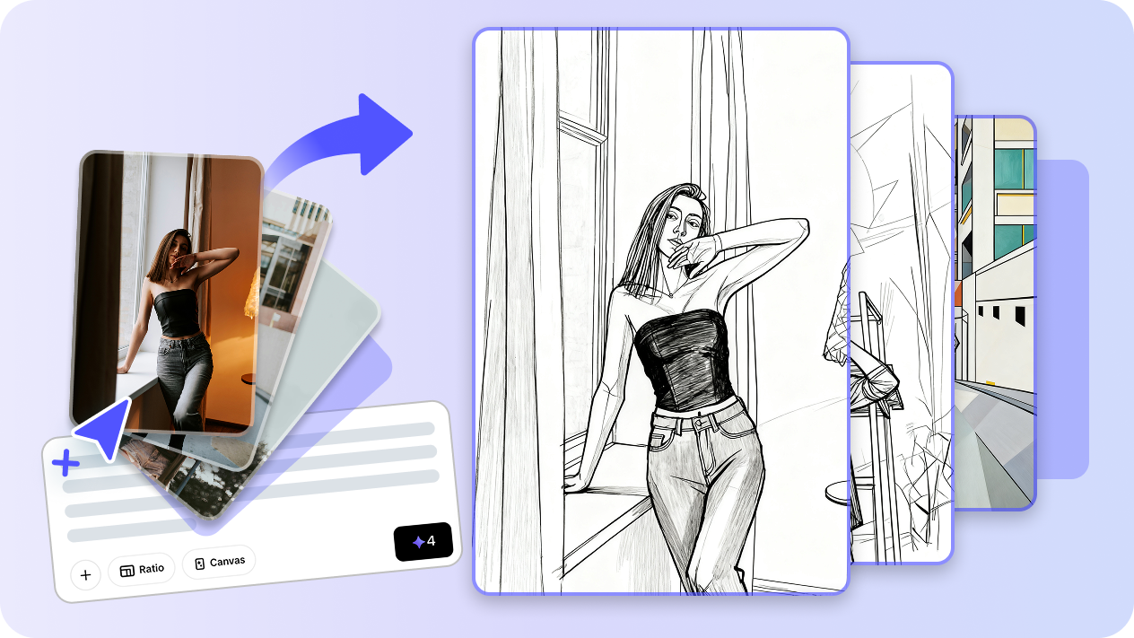 Image input support in Pippit