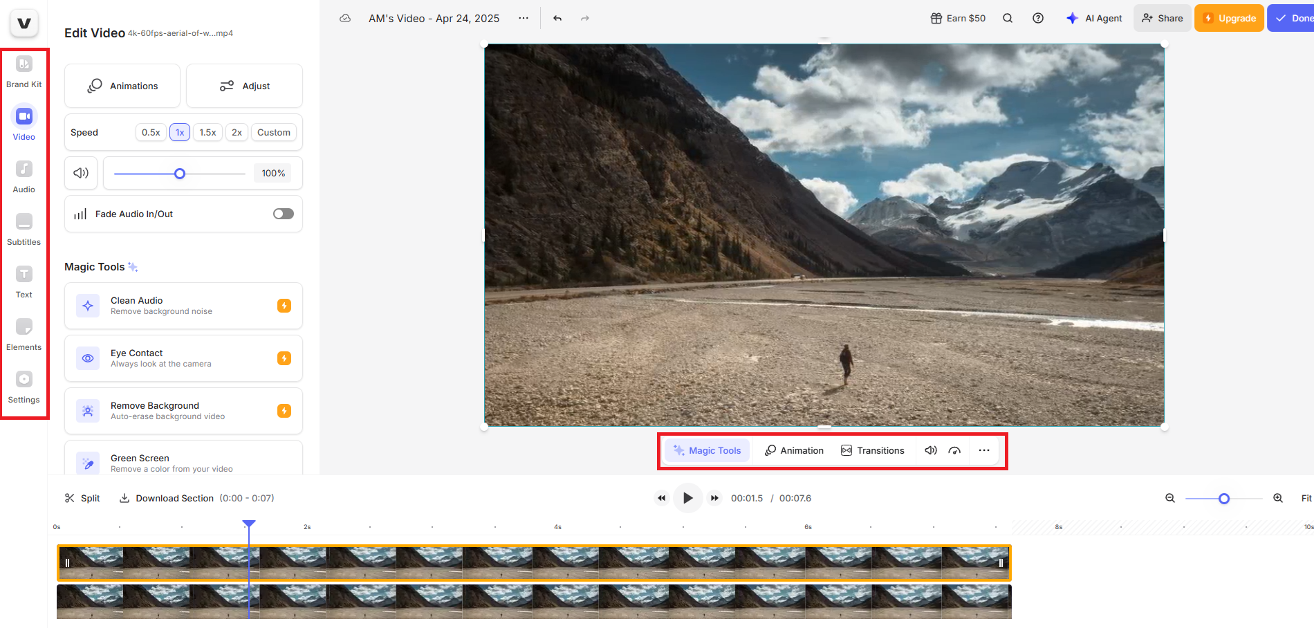 Edit and customize your video