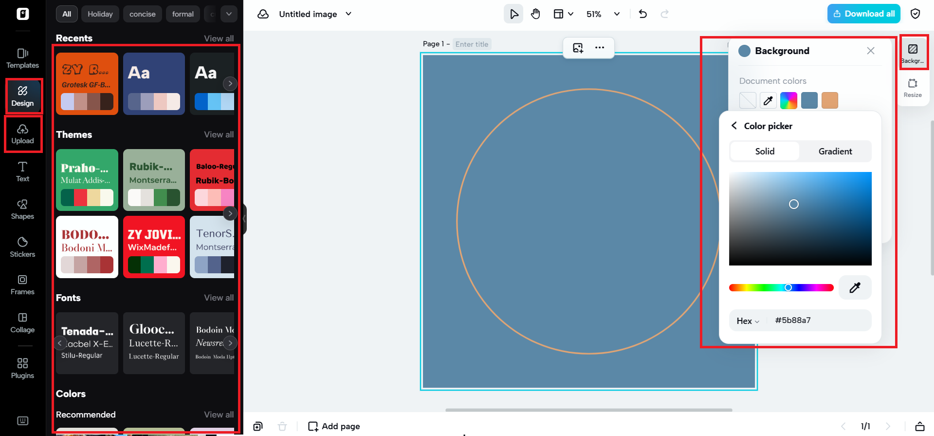 Custom branding tools