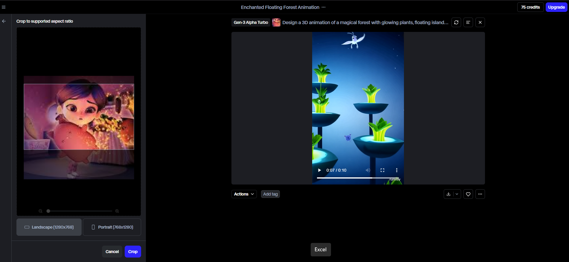 3d text video maker software free download
